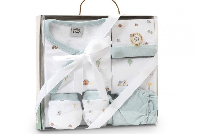 SET DE 5 PIEZAS COLECCIÓN GRANJA KOALA INTERBABY