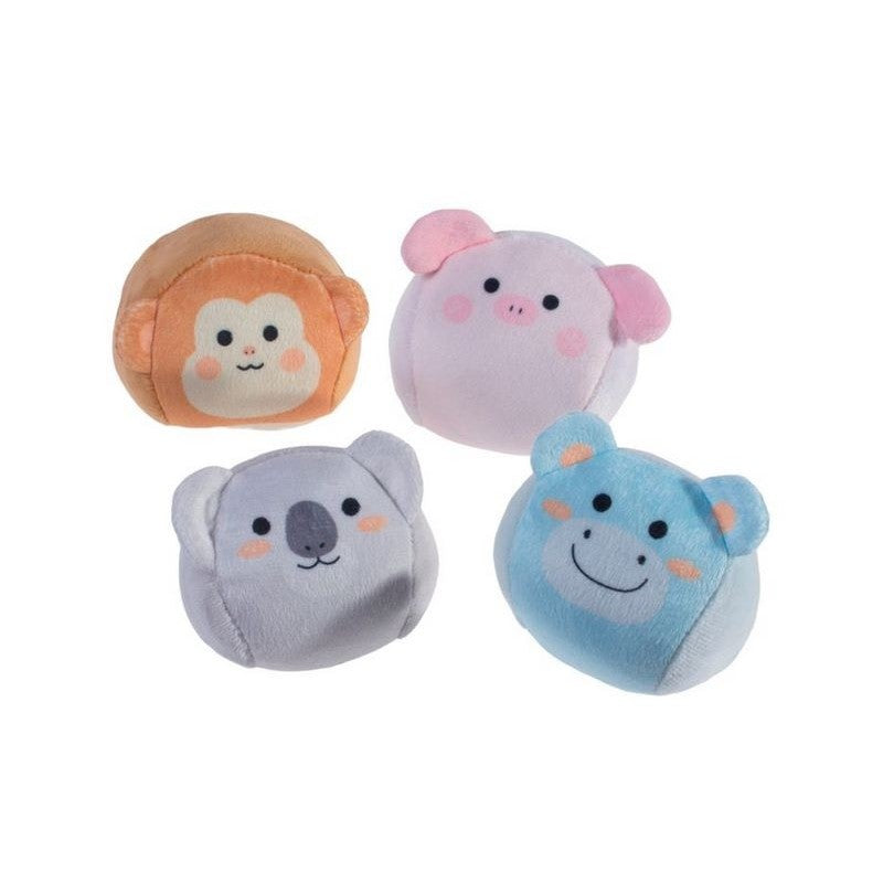 SET 4 SONAJEROS PELUCHE ANIMALES GAMBERRITOS