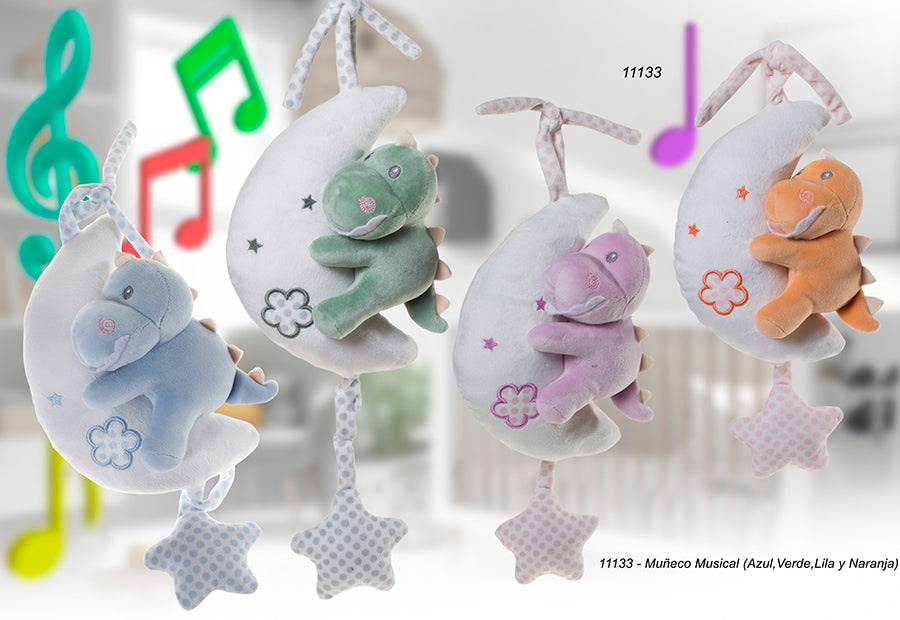 MUÑECO MUSICAL DINOSAURIO GAMBERRITOS