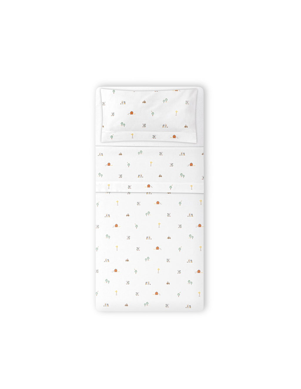 SET DE SABANAS CUNA COLECCIÓN KOALA INTERBABY