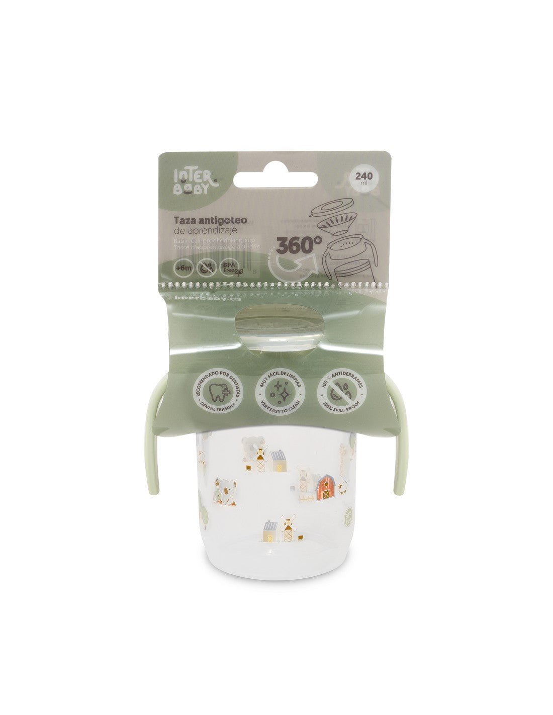 VASO ANTIGOTEO APRENDIZAJE KOALA